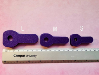 Lila Glitzer Schlüsselsafe