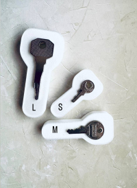 Weißer Schimmer Schlüsselsafe