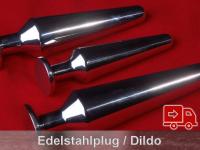 VERSANDTOYS: Edelstahl[zensiert]- oder Plug mit Gravur