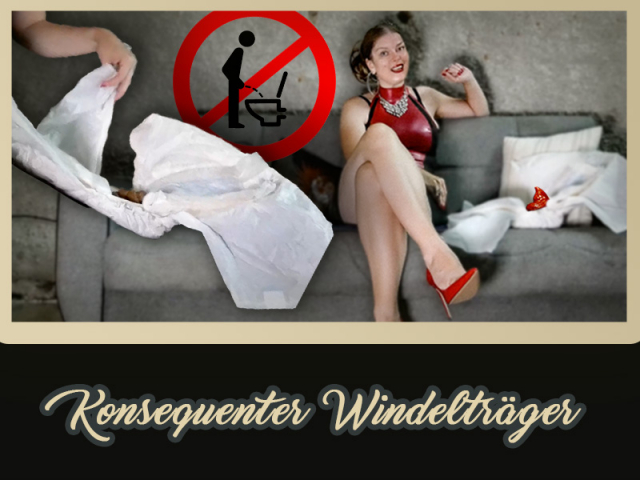 Konsequenter Windelträger