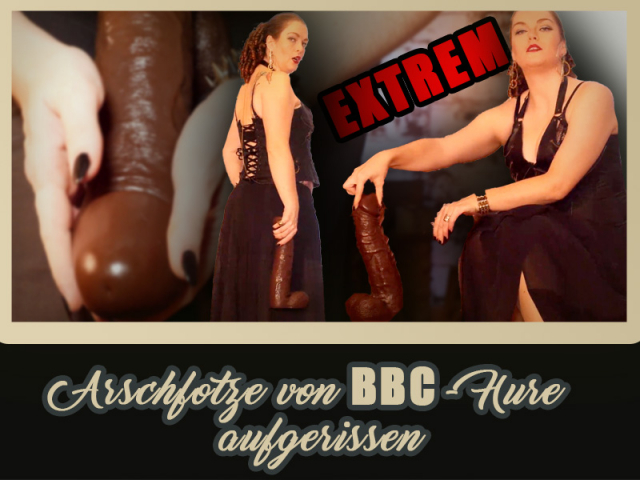 Arschfotze von BBC-Hure aufgerissen