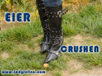 Eier crushen