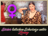 Sissy-Schlampen lutschen Schwänze auch unter [zensiert]