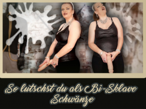 Tutorial: So lutscht du als Bi-Sklave Schwänz