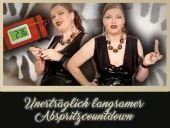 Unerträglich langsamer Abspritzcountdown