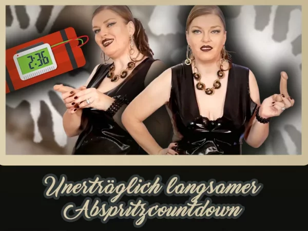Unerträglich langsamer Abspritzcoun...