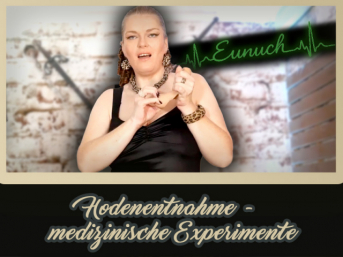 Hodenentnahme - medizinische Experimente
