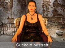 Cuckold fr unerlaubtes Spritzen bestraft