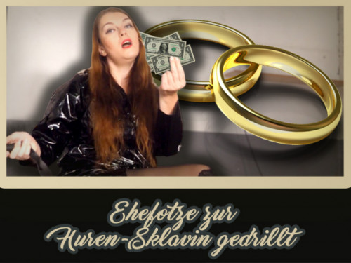 Ehefotze zur Huren-Sklavin gedrillt